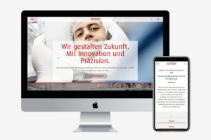 AIXTRON Relaunch - anyMOTION Digitalagentur Düsseldorf - Pimcore - Goldpartner - Halbleitertechnik