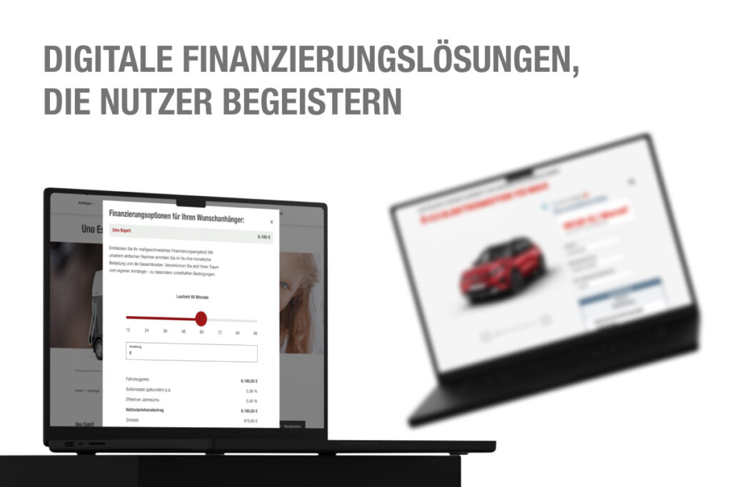 Ansicht eines Laptops mit dem Böckmann Konfigurator